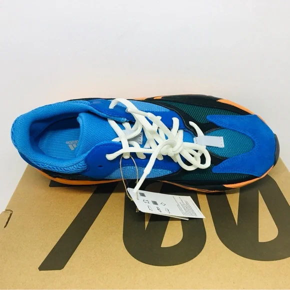 adidas gazelle silver green womens Adidas Yeezy Boost 700 Bright Blue – Sneaky HQ main image 0